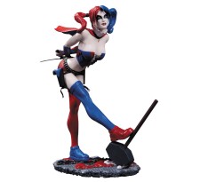 DC Comics Cover Girls Statue Harley Quinn 22 cm